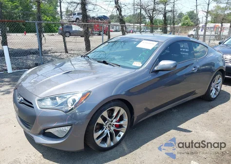 2014 Hyundai Genesis 2.0T R-Spec z USA, uszkodzony, nr VIN KMHHT6KD6EU114447